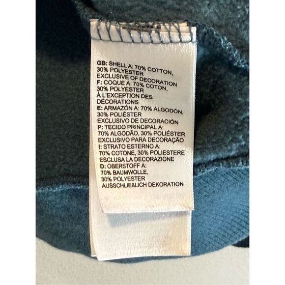 The North Face Patch Logo Kangaroo Hoodie Sweatshirt Women's Large - Picture 7 of 11